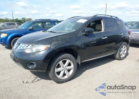 2010 Nissan Murano Sl из США, поврежденный, VIN JN8AZ1MW3AW110655